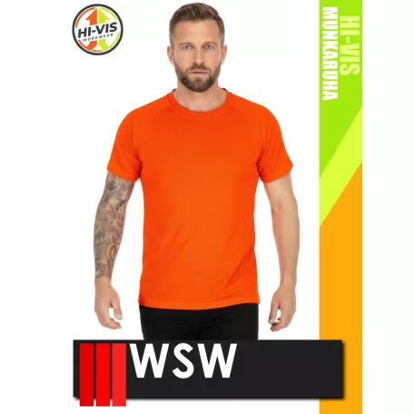 WSW HARVER COOL HVO PORTO technikai stretch lélegző póló - munkaruha
