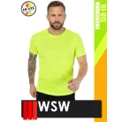 WSW YELLOW PORTO technikai stretch lélegző póló - munkaruha
