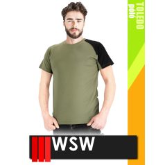   WSW ADVENTURE GREEN TOLEDO technikai stretch lélegző póló - munkaruha
