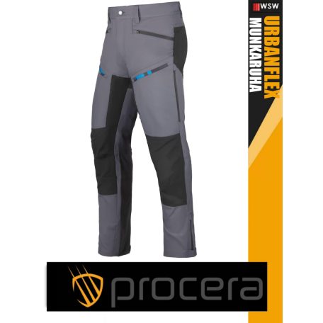 Procera ELASTIC GREY URBANFLEX stretch slimfit deréknadrág - munkaruha