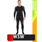 WSW WARM BLACK alsóöltözet jégeralsó és felső szett - aláöltözet