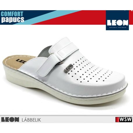 Leon COMFORT V230 BLACK komfort férfi papucs