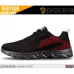   Procera VERTIGO BLACKRED HORECA technikai munkacipő - munkabakancs