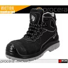 Procera VICTOR BLACK S3 bélelt bundás technikai fémbetétes munkacipő - munkabakancs