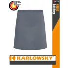 Karlowsky ANTHRACITE PARIS kevertszálas 95C-on mosható 90X50 cm kötény - munkaruha