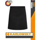Karlowsky BLACK PARIS kevertszálas 95C-on mosható 90X50 cm kötény - munkaruha