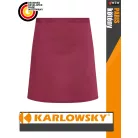 Karlowsky BORDEAUX PARIS kevertszálas 95C-on mosható 90X50 cm kötény - munkaruha