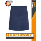 Karlowsky NAVY PARIS kevertszálas 95C-on mosható 90X50 cm kötény - munkaruha