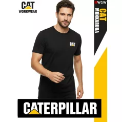  Caterpillar CAT BLACK technikai prémium környakas póló - munkaruha