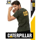 Caterpillar CAT CAMO technikai prémium környakas póló - munkaruha