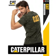   Caterpillar CAT CAMO technikai prémium környakas póló - munkaruha