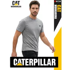   Caterpillar CAT GREY technikai prémium környakas póló - munkaruha