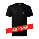 Malfini VERTEX PETROL férfi hőtükrös bélelt softshell kabát - munkaruha + ajándék prémium munkapóló