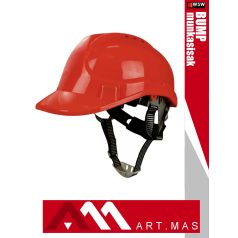   Artmas WALTER VENT RED racsnis beállítású munkavédelmi sisak sisakszíjjal - egyéni védőeszköz
