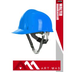   Artmas WALTER BLUE racsnis beállítású munkavédelmi sisak sisakszíjjal - egyéni védőeszköz