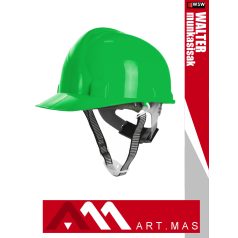   Artmas WALTER GREEN racsnis beállítású munkavédelmi sisak sisakszíjjal - egyéni védőeszköz