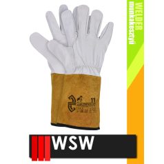 WSW WELDERDUO bőr technikai hegesztő 250C-ig hőálló kecskebőr munkakesztyű - 12 pár/csomag   WSW WELDERDUO bőr technikai hegesztő 250C-ig hőálló kecskebőr munkakesztyű - 12 pár/csomag