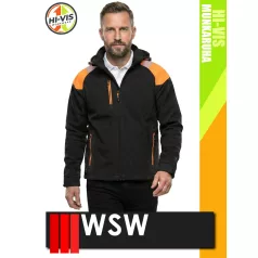   WSW BLACKHVO WIND technikai cippzáros softshell kabát - munkaruha