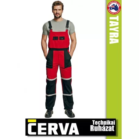 Cerva Tayra kantáros munkanadrág - olaj és vízálló