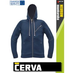 Cerva NEURUM NAVY prémium kapucnis pulóver - munkaruha