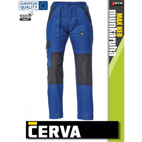Cerva MAX NEO ROYAL pamut technikai deréknadrág - munkaruha