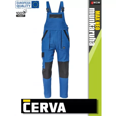 Cerva MAX NEO ROYAL pamut technikai kantárosnadrág - munkaruha