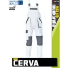 Cerva MAX NEO WHITE pamut technikai kantárosnadrág - munkaruha