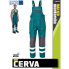 Cerva MAX NEO GREEN reflex pamut technikai kantárosnadrág - munkaruha