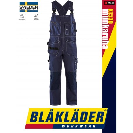 Blåkläder CRAFTSMEN X1500 NAVYBLUE pamut technikai kantárosnadrág - Blakleder munkaruha