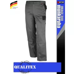   Qualitex IMAGE 300 GREYBLACK prémium deréknadrág - munkaruha