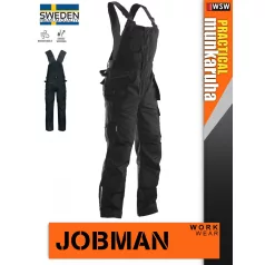   Jobman PRACTICAL BLACK technikai prémium deréknadrág - munkaruha