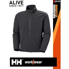   Helly Hansen MANCHESTER EBONY prémium technikai férfi softshell kabát - munkaruha