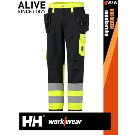 Helly Hansen ABERDEEN YELOWHV technikai kantáros nadrág - munkaruha