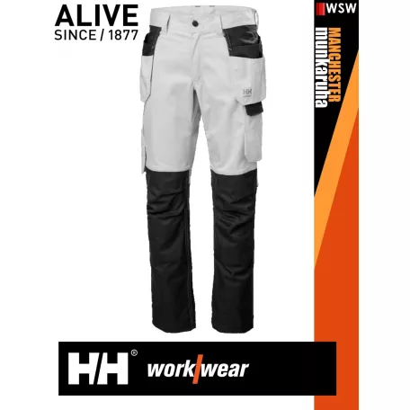 Helly Hansen MANCHESTER GREYFOG prémium technikai férfi lengőzsebes deréknadrág - munkaruha