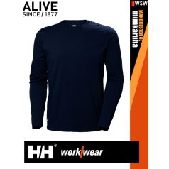   Helly Hansen MANCHESTER NAVY classic prémium hosszúujjú férfi póló - munkaruha