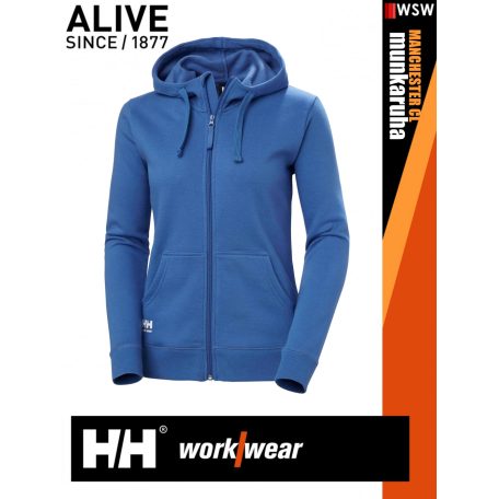 Helly Hansen MANCHESTER STONEBLUE classic prémium kapucnis női pulóver - munkaruha