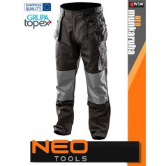   Neo Tools HD BLACK 2IN1 technikai lezippzározható szárú deréknadrág - munkaruha
