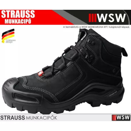 .Engelbert Strauss NEMBUS BLACK S7 munkavédelmi bakancs - munkacipő