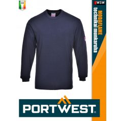   Portwest MODAFLAME NAVY technikai ív és lángálló póló - munkaruha