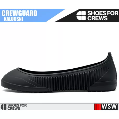 Shoes for Crews CREWGUARD BLACK cipőre húzható csúszásmentesítő kalucsni