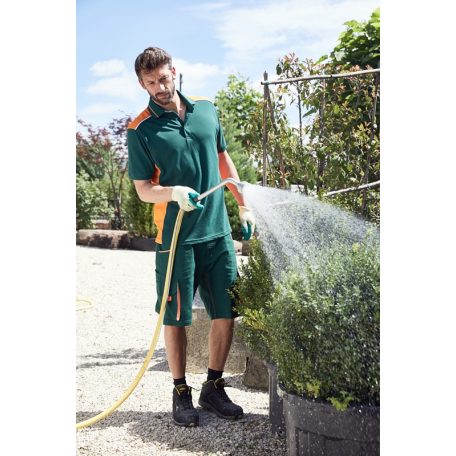 James & Nicholson COLORSTYLE CARBON technikai kétszínű galléros póló - munkaruha