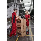 James & Nicholson COLORSTYLE WHITE technikai kétszínű póló - munkaruha