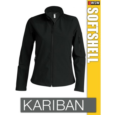 Kariban Softshell női mellény - polár belső