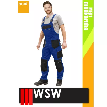 WSW SETENTA ROYAL technikai kevertszálas kantáros munkanadrág - munkaruha