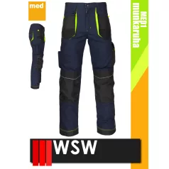   WSW SETENTA NAVYYELLOW technikai kevertszálas derekas munkanadrág - munkaruha