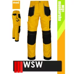   WSW SETENTA YELLOW technikai kevertszálas derekas munkanadrág - munkaruha