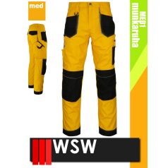   WSW SETENTA YELLOW technikai kevertszálas derekas munkanadrág - munkaruha