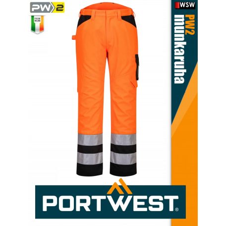 Portwest PW3 ORANGE 3in1 prémium technikai jólláthatósági télikabát - munkaruha