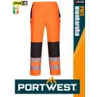 Portwest PW3 YELLOW jólláthatósági vízálló női deréknadrág - munkaruha