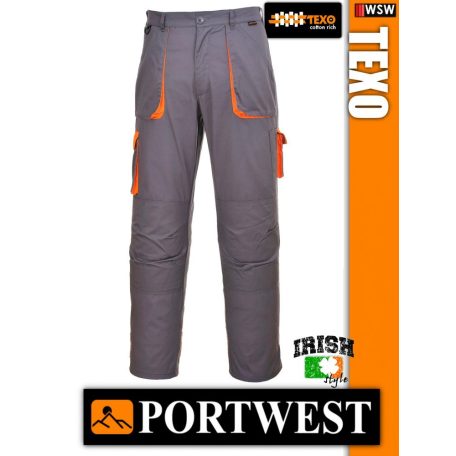 Portwest TEXO GREY deréknadrág - munkaruha